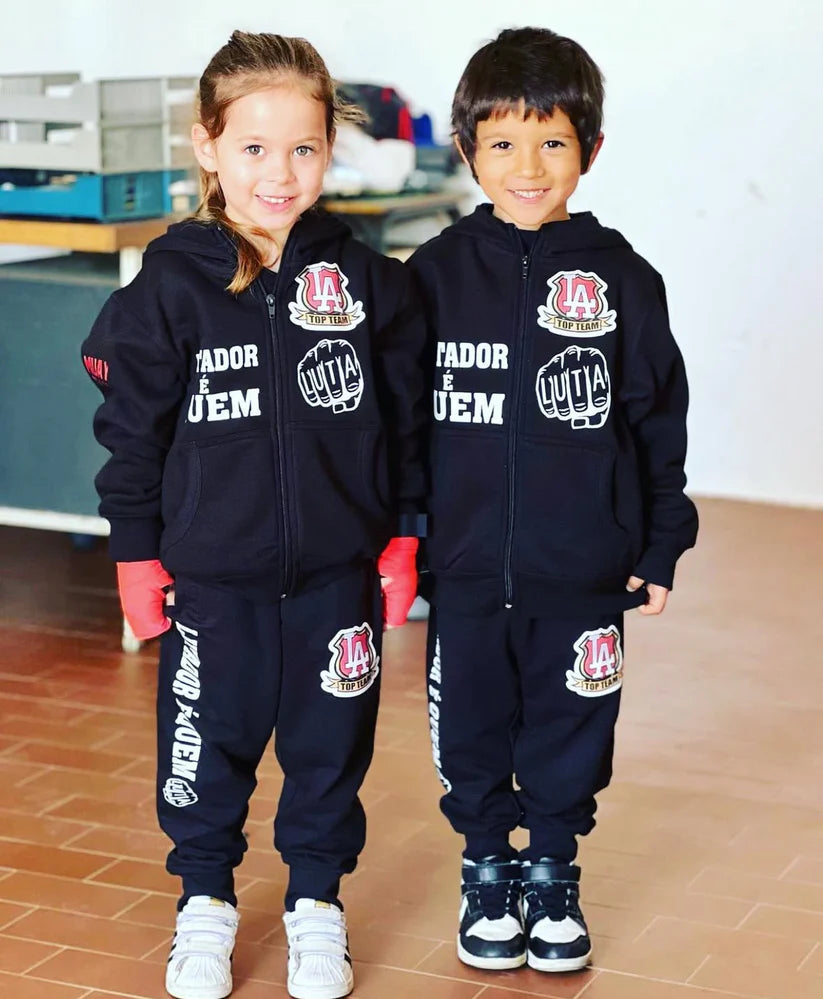 Fato de Treino TOP TEAM LA Lutador é Quem Luta Junior