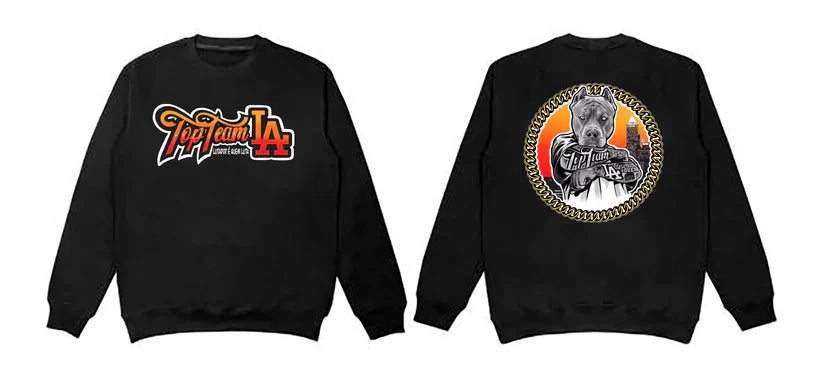 Sweatshirt Preta Pitbull Mode