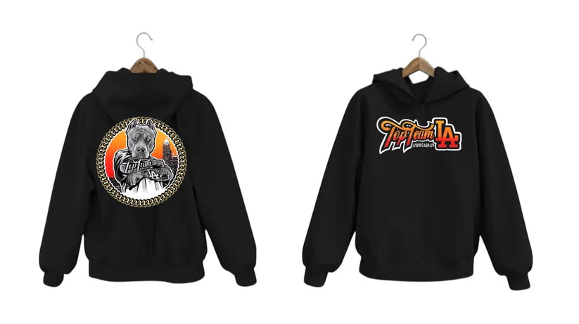 Hoodie Preto Pitbull Mode