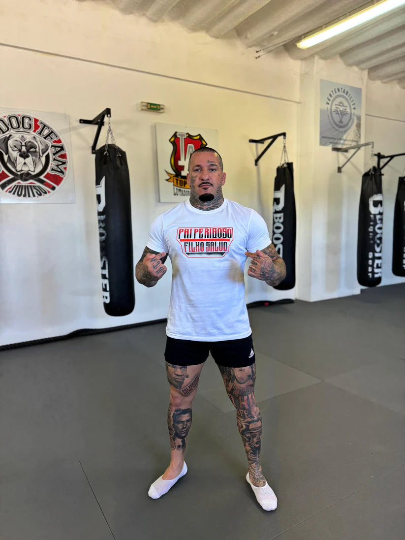 T-shirt Pai Perigoso Filho Salvo New Edition